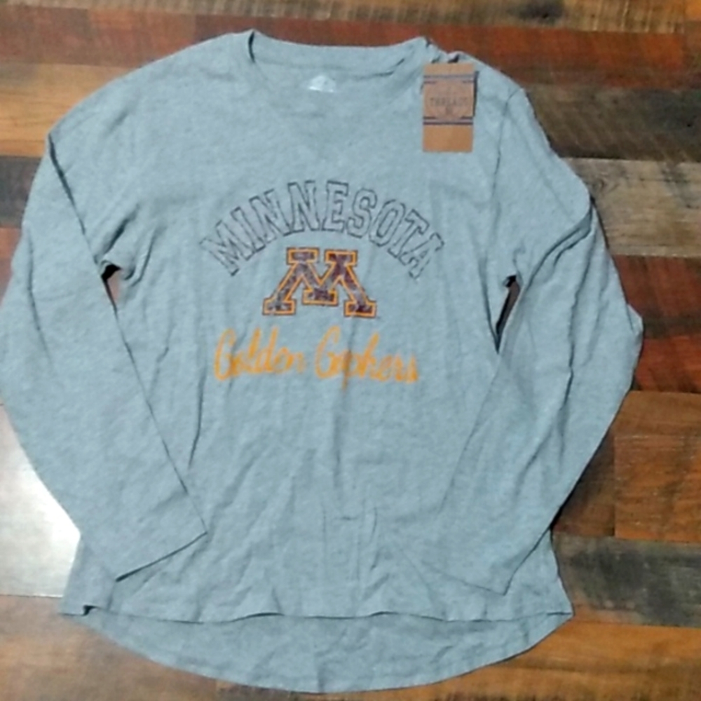 new Minnesota Golden Gophers long sleeve ladies tshirt
